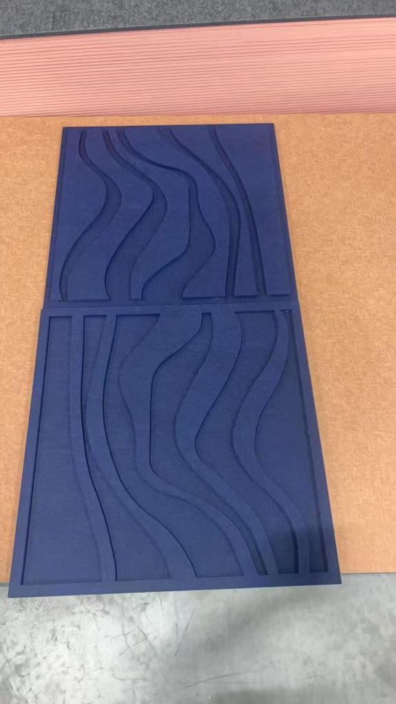 PET acoustic panel artwall