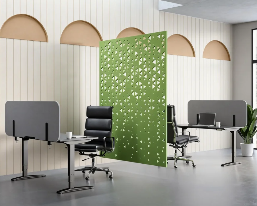 PET felt panel partition
